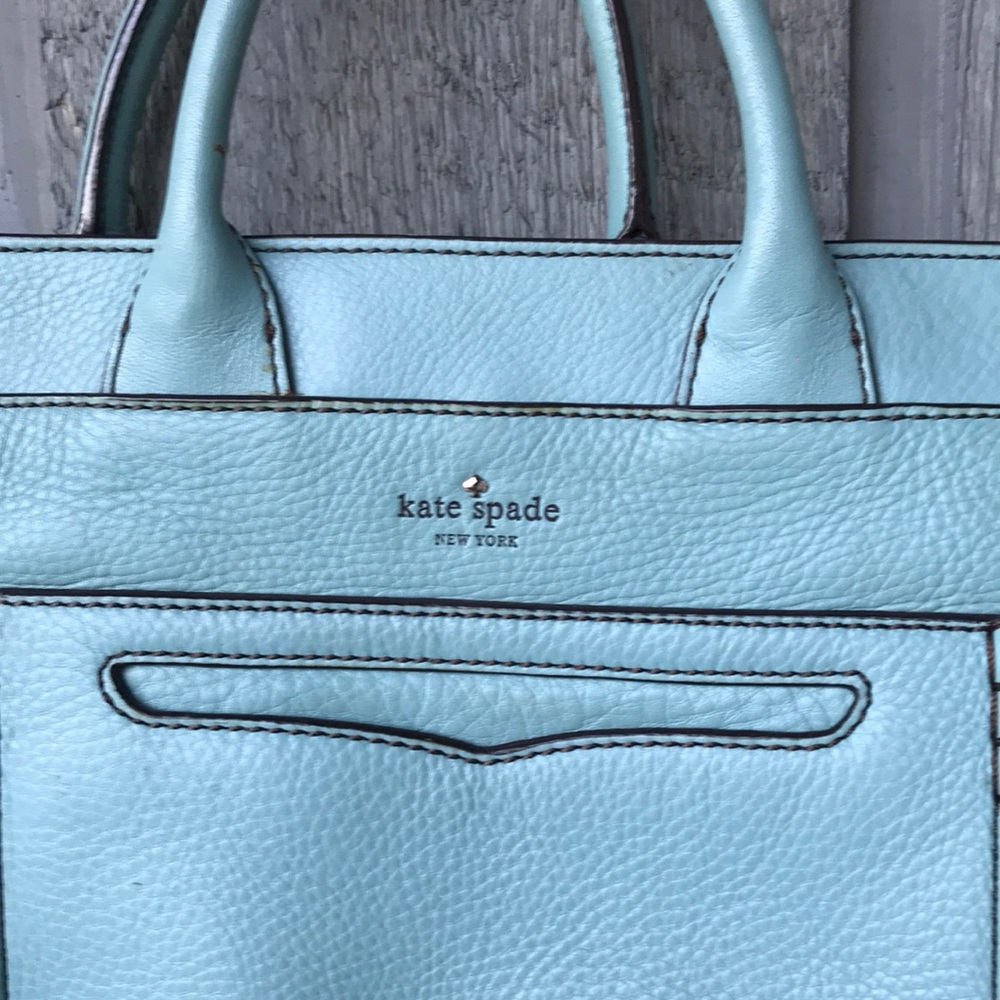 Kate Spade leather tote EUC - Picture 3 of 5